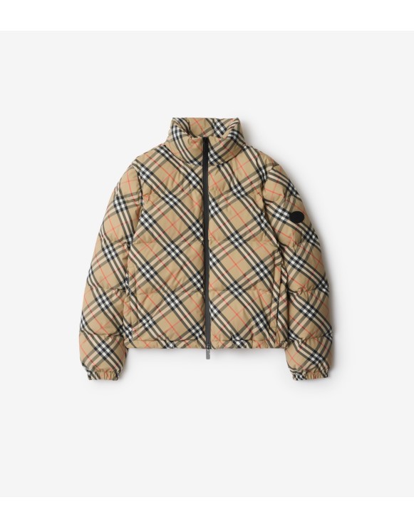格纹 Ambleside 羽绒服