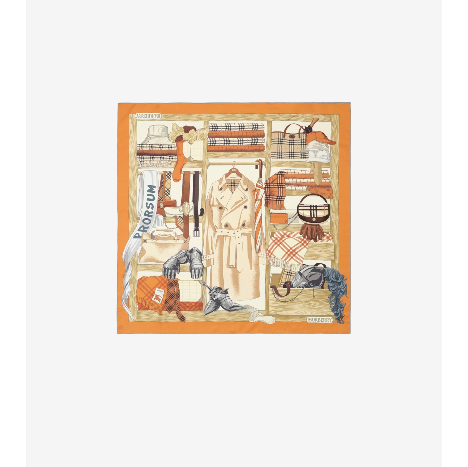 衣橱经典元素丝巾