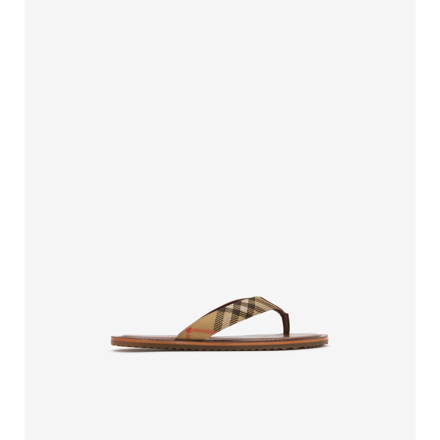 格纹 Pavilion 凉鞋