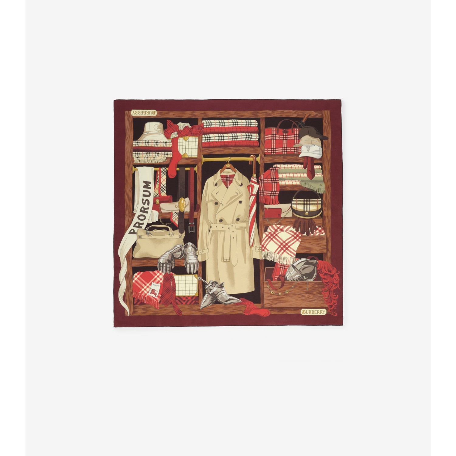 衣橱经典元素丝巾