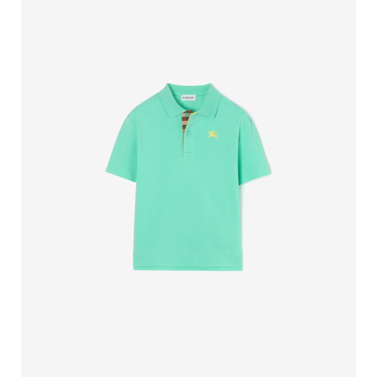 棉质珠地网眼布 Polo 衫