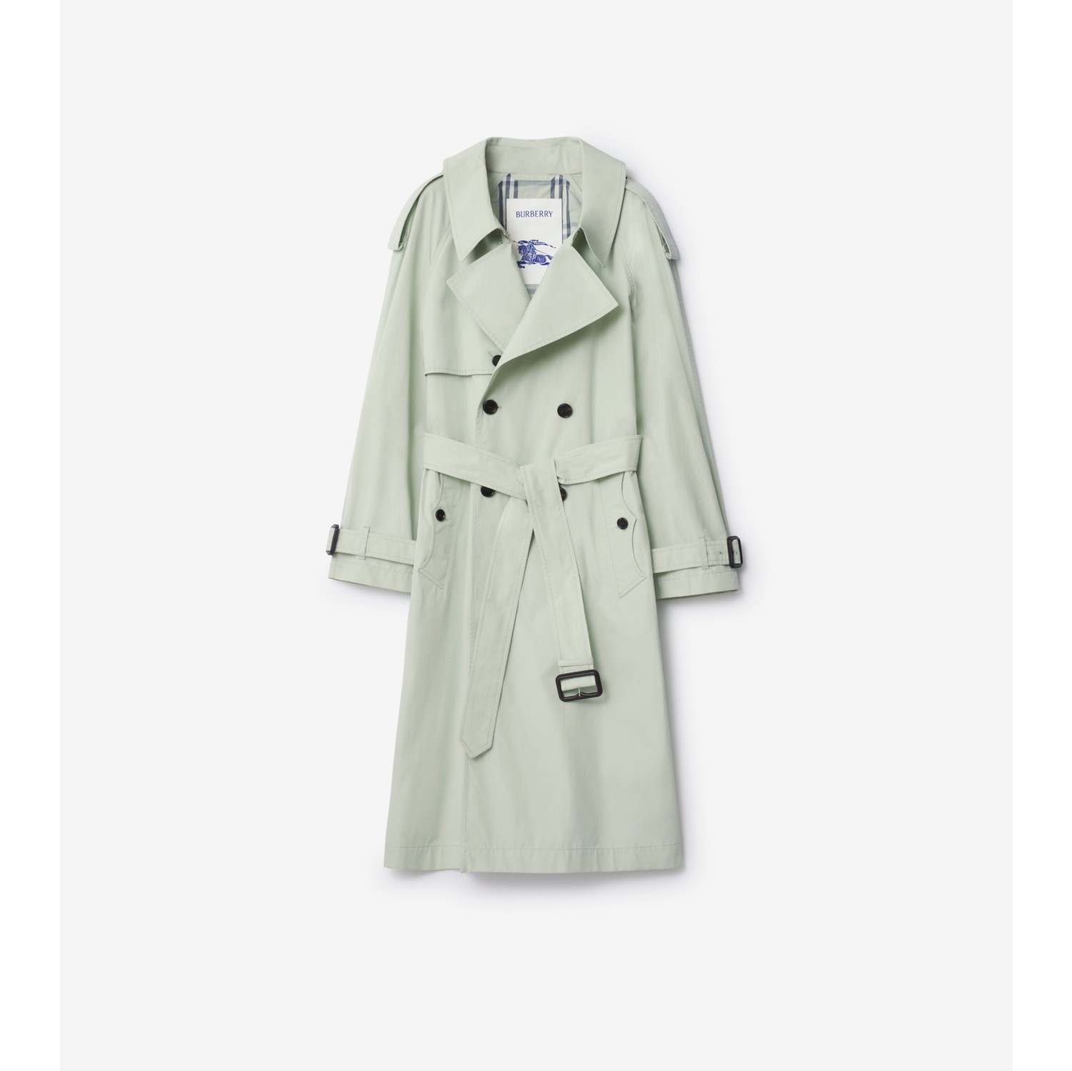 长款棉质帆布 Fitzrovia Trench 风衣