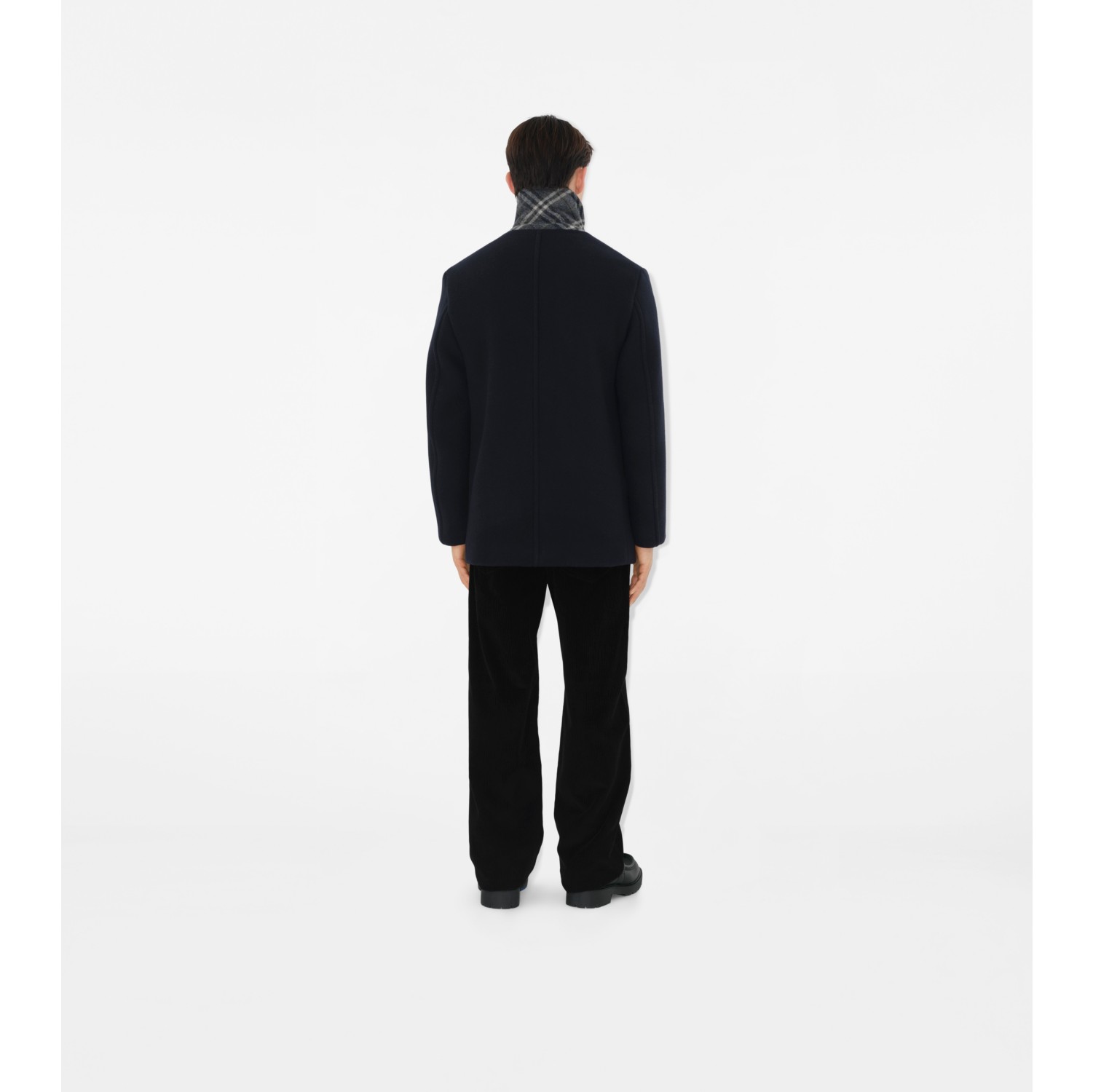 羊毛海军外套