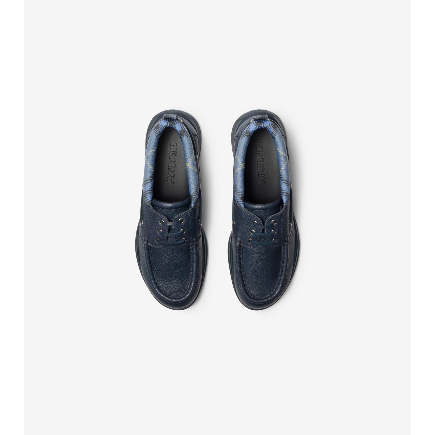 皮革 Decker 船鞋