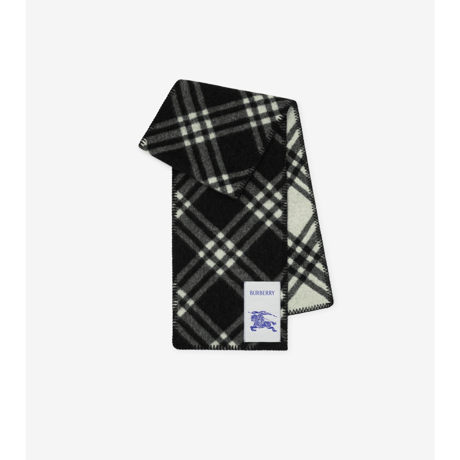 格纹羊毛围巾