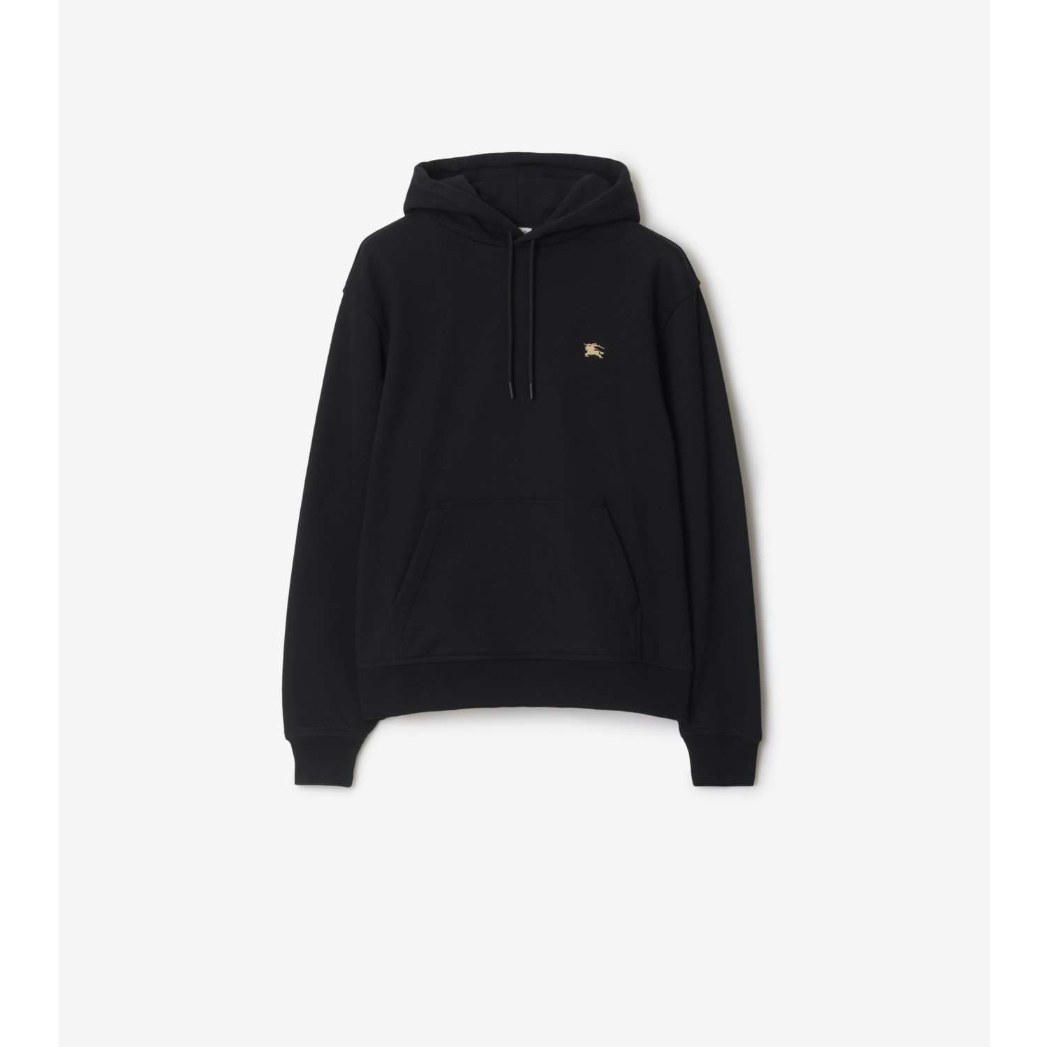 骑士印章棉质连帽衫