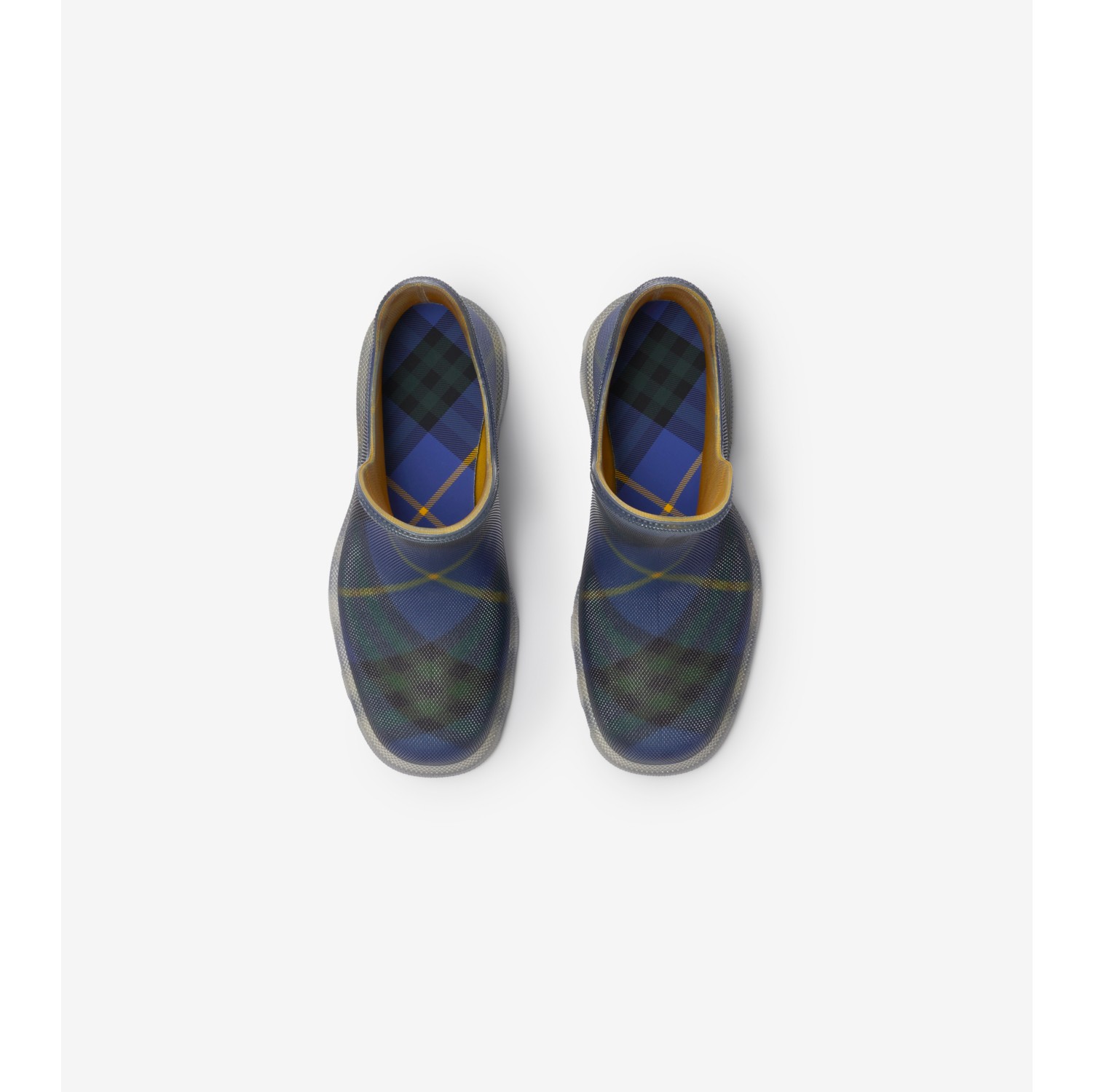 格纹橡胶 Marsh 低筒靴