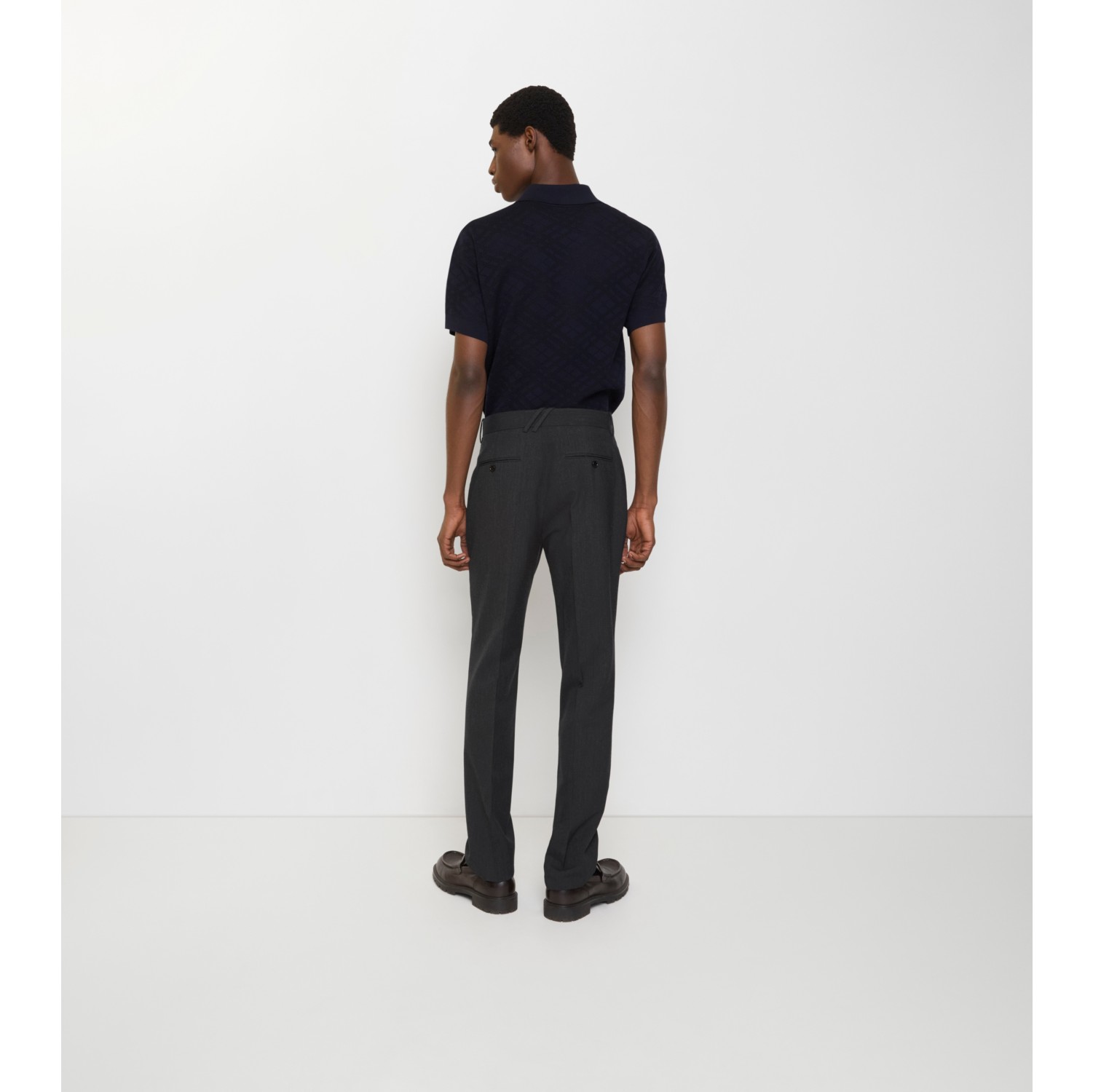 羊毛混纺量裁长裤