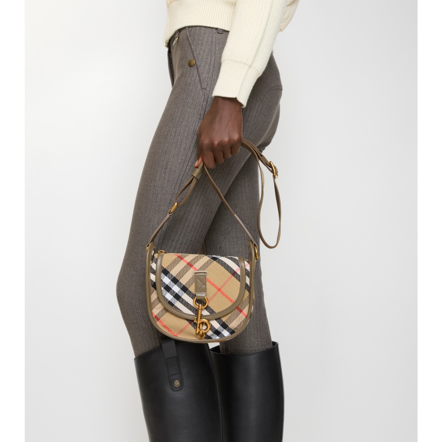 迷你 B 字型卡扣信使包