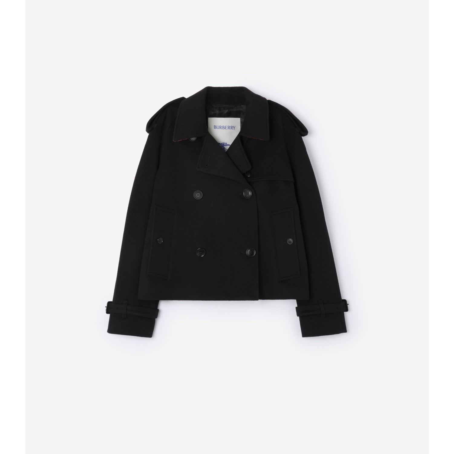 及腰短款羊绒 Mayfair Trench 外套
