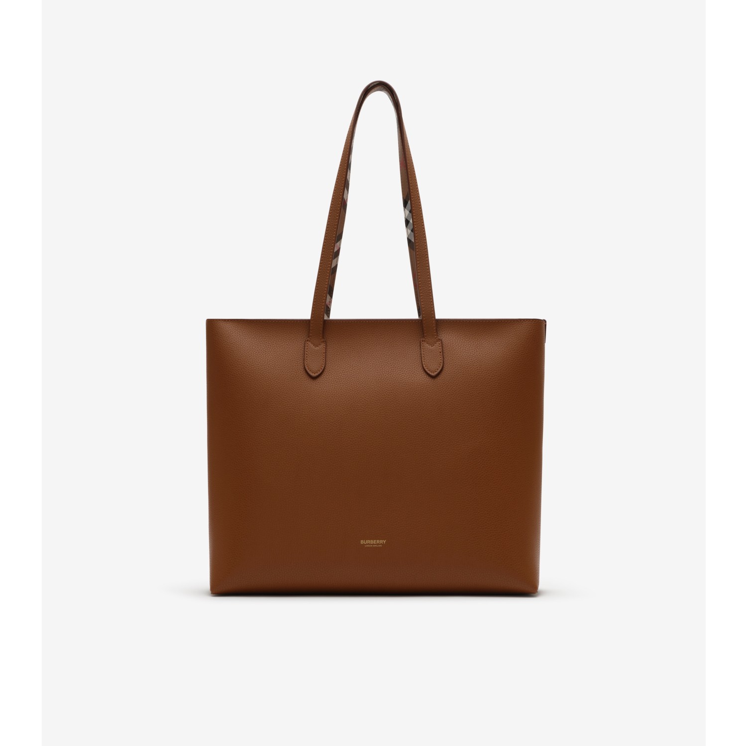 中号格纹内衬托特包