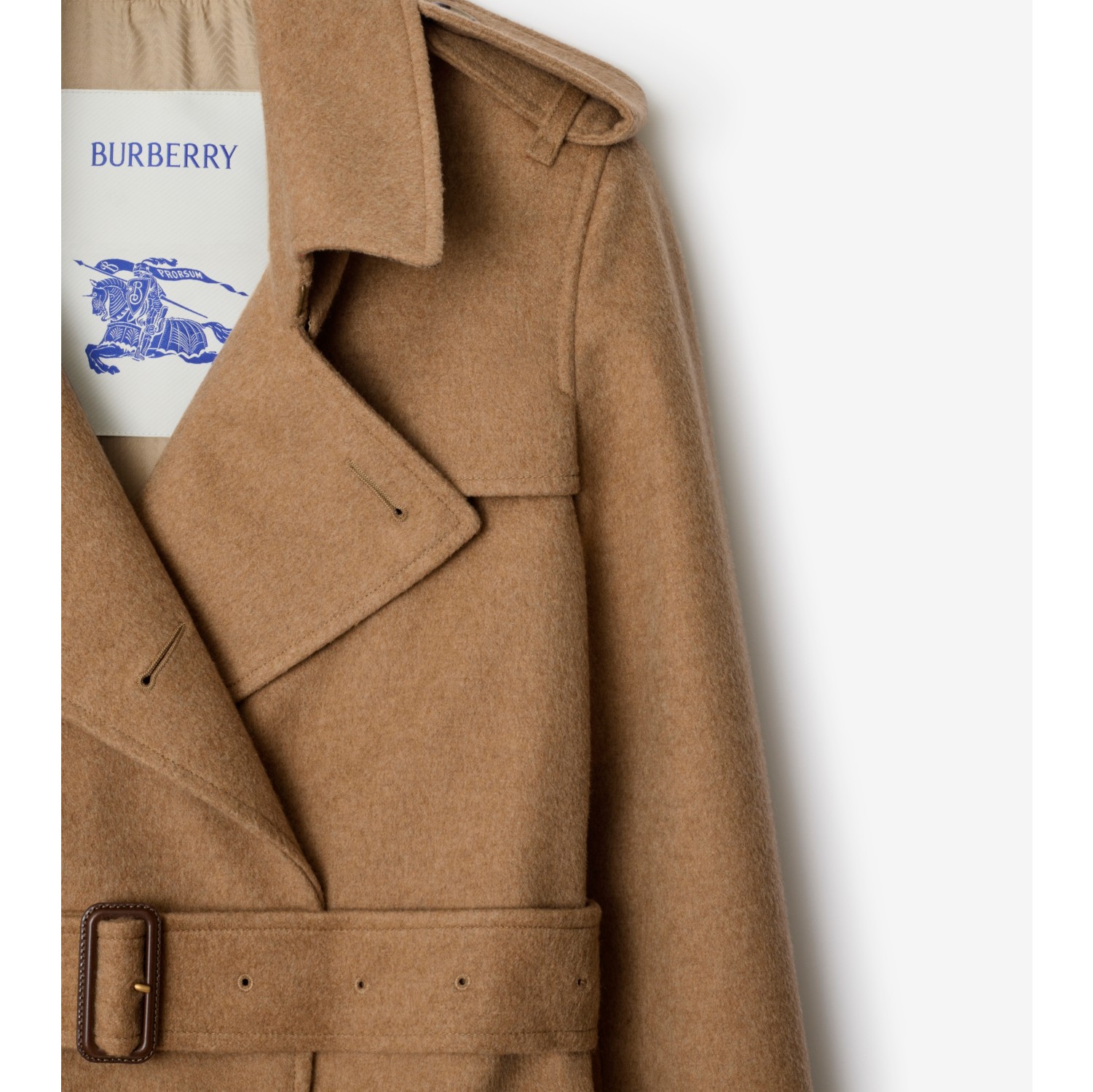 肯辛顿版型 – 长款羊绒 Trench 风衣