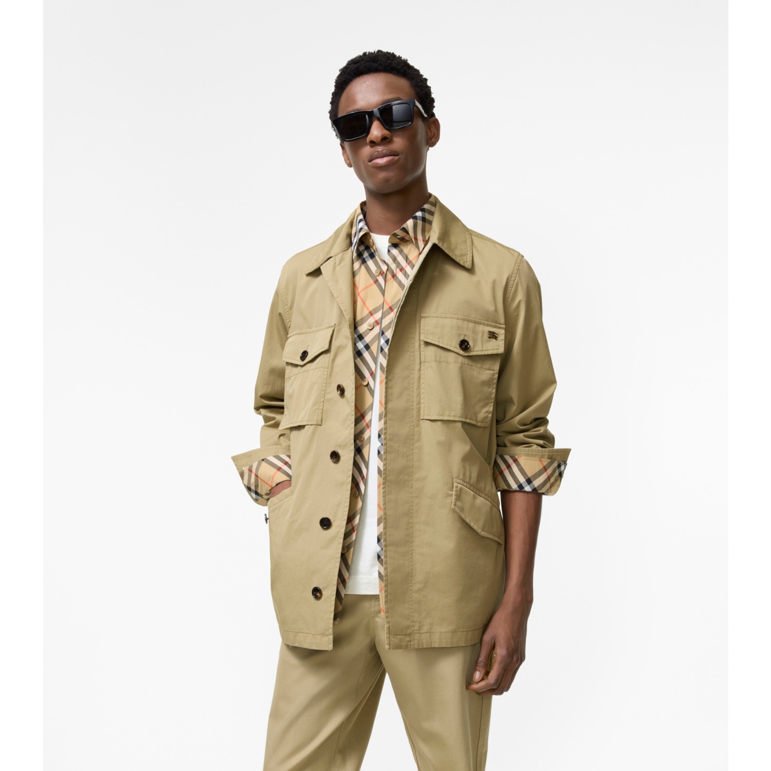 棉质斜纹 Bradmore 外套