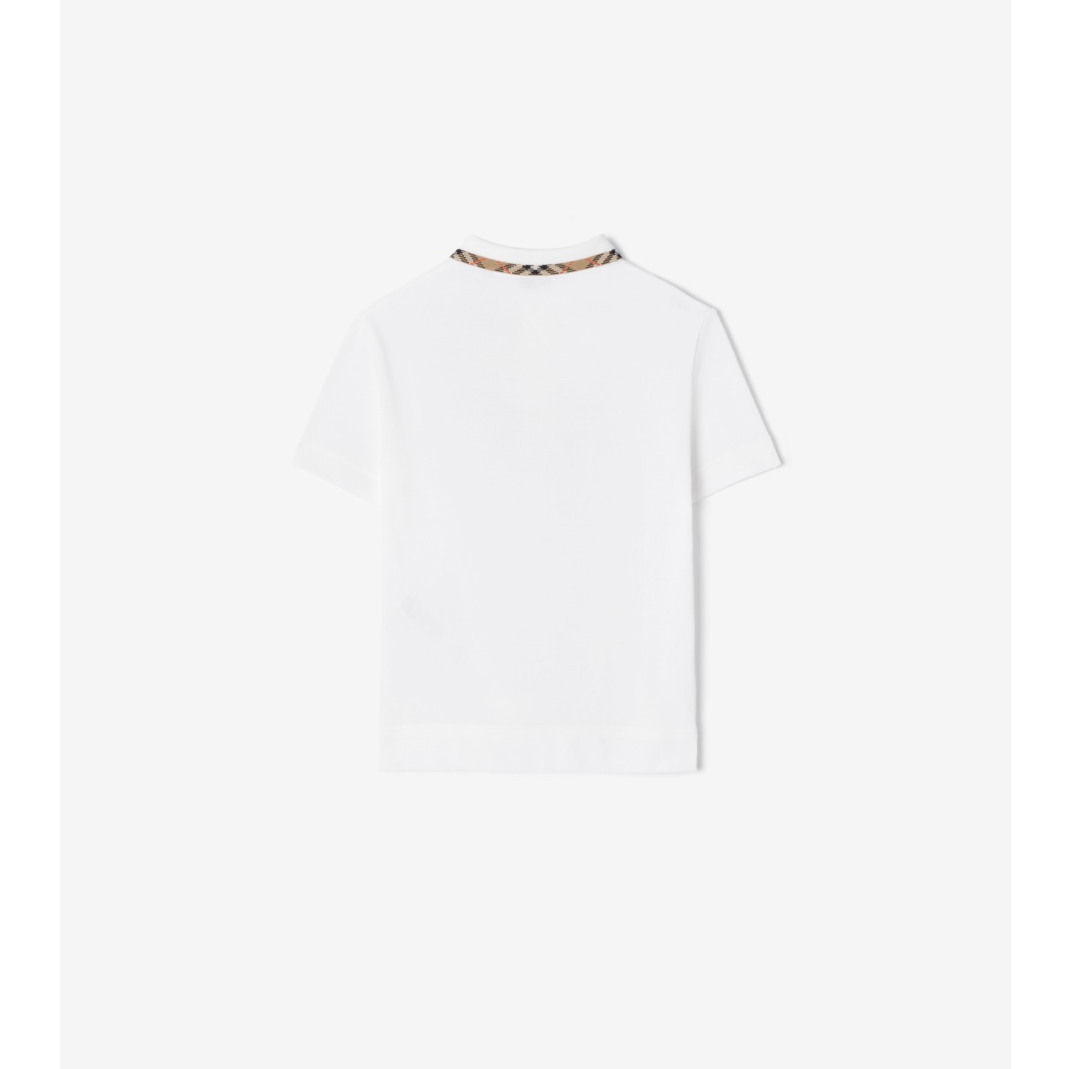 棉质珠地网眼布 Polo 衫