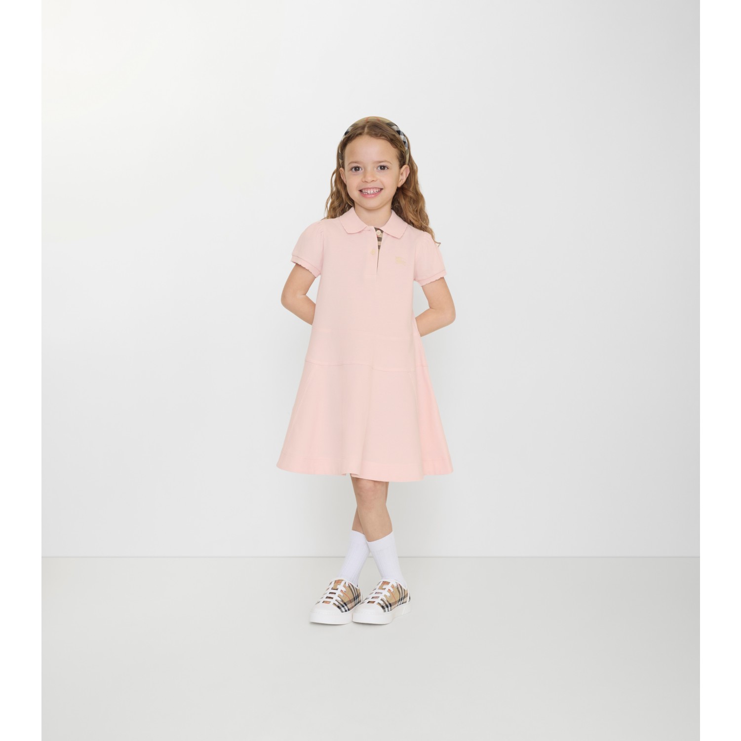 Cotton Polo Shirt Dress