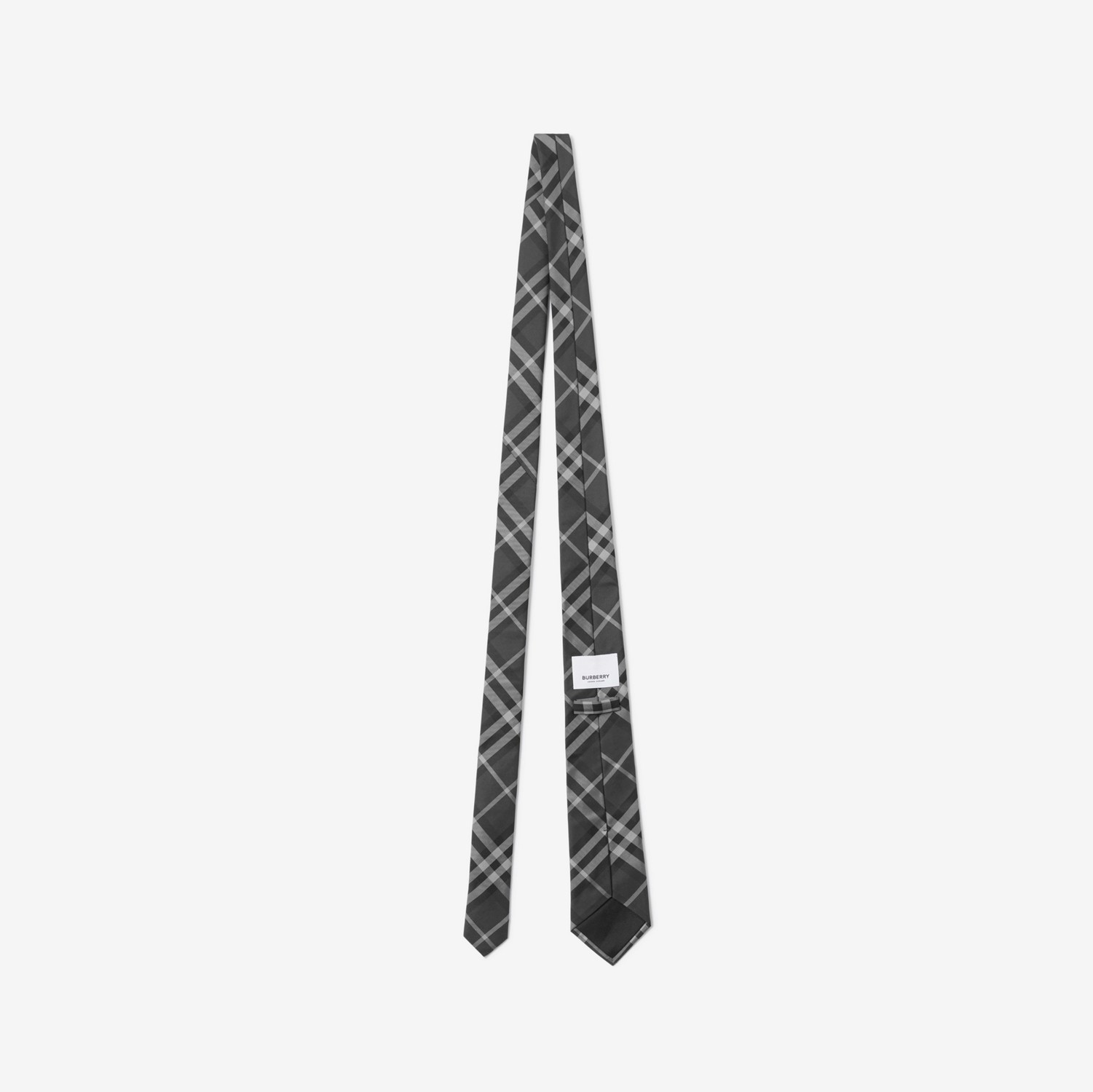Vintage 格纹经典剪裁丝质领带