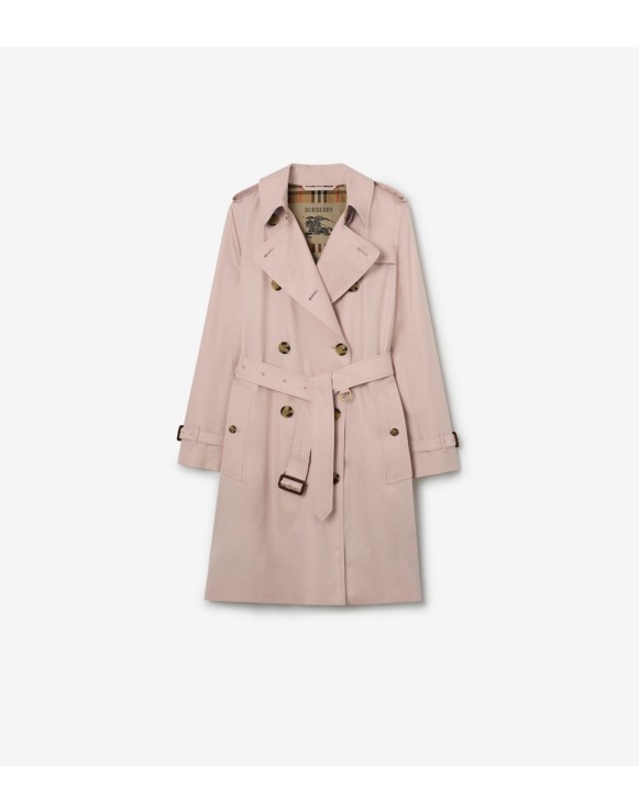 肯辛顿版型 – 中长款轻薄嘎巴甸 Trench 风衣