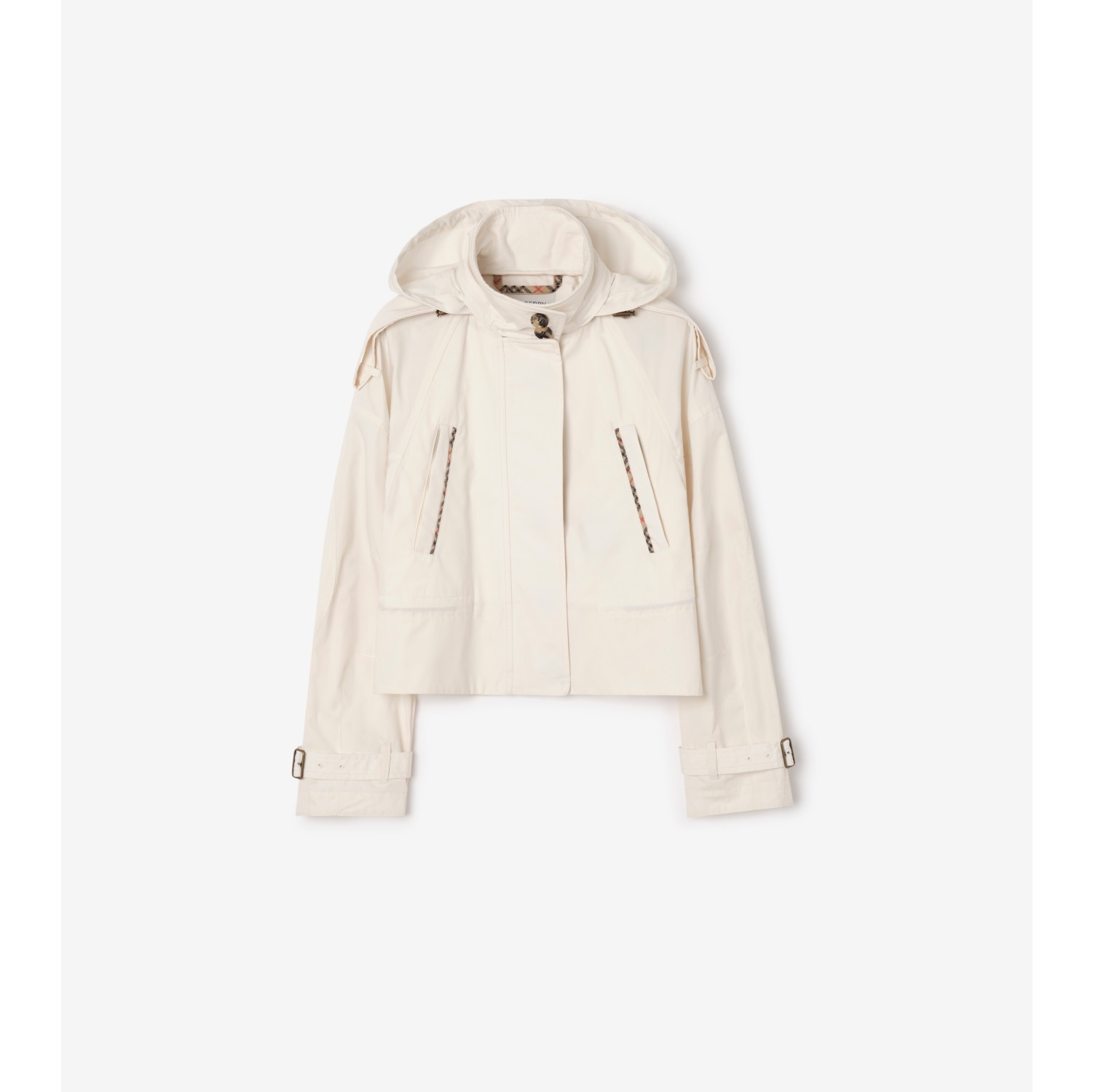 及腰短款轻盈棉质 Ladymoor 外套