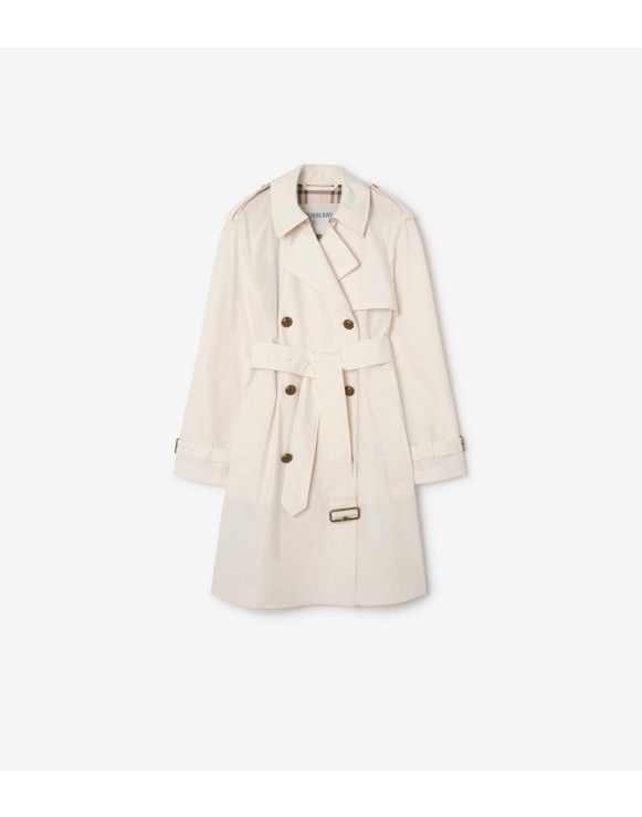 中长款轻盈棉质 Belgravia Trench 风衣