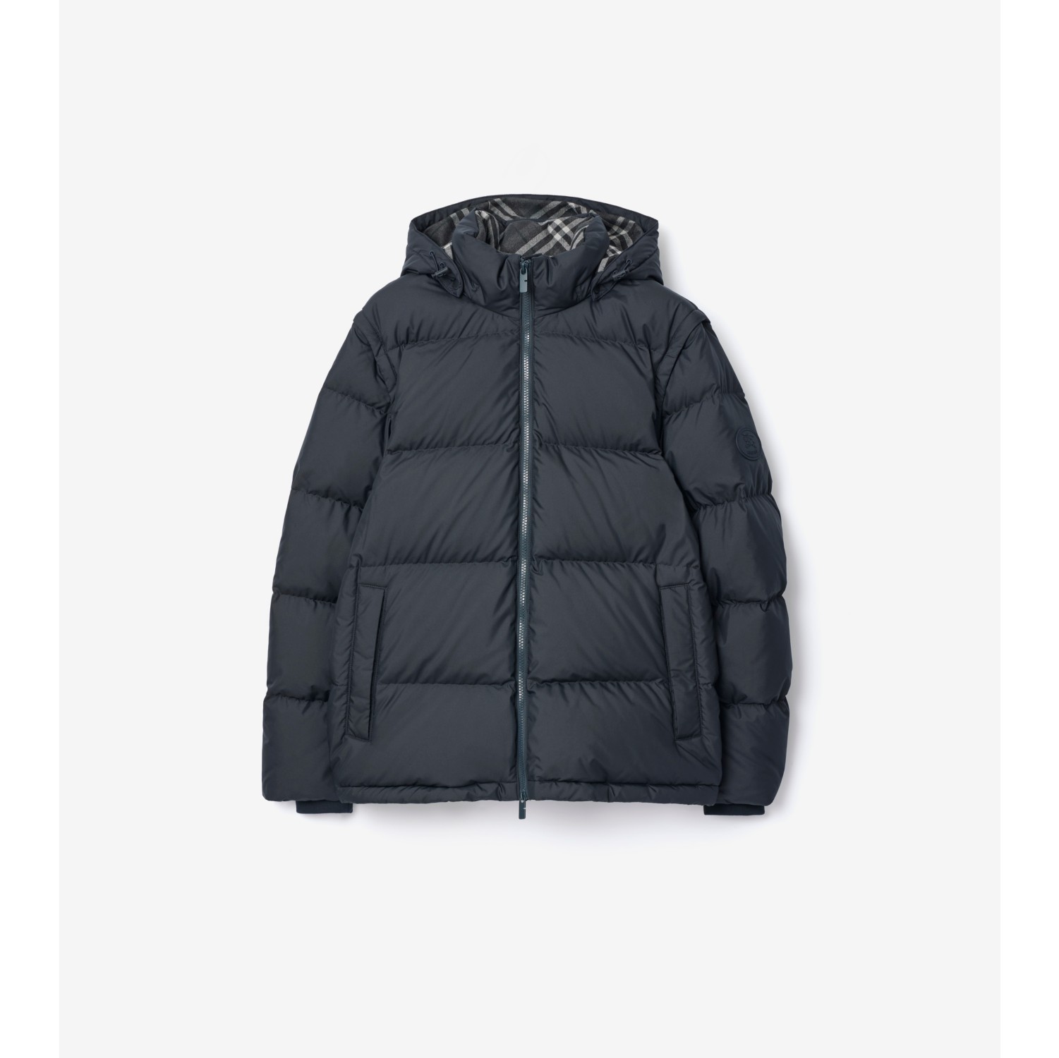 可拆式衣袖羽绒服