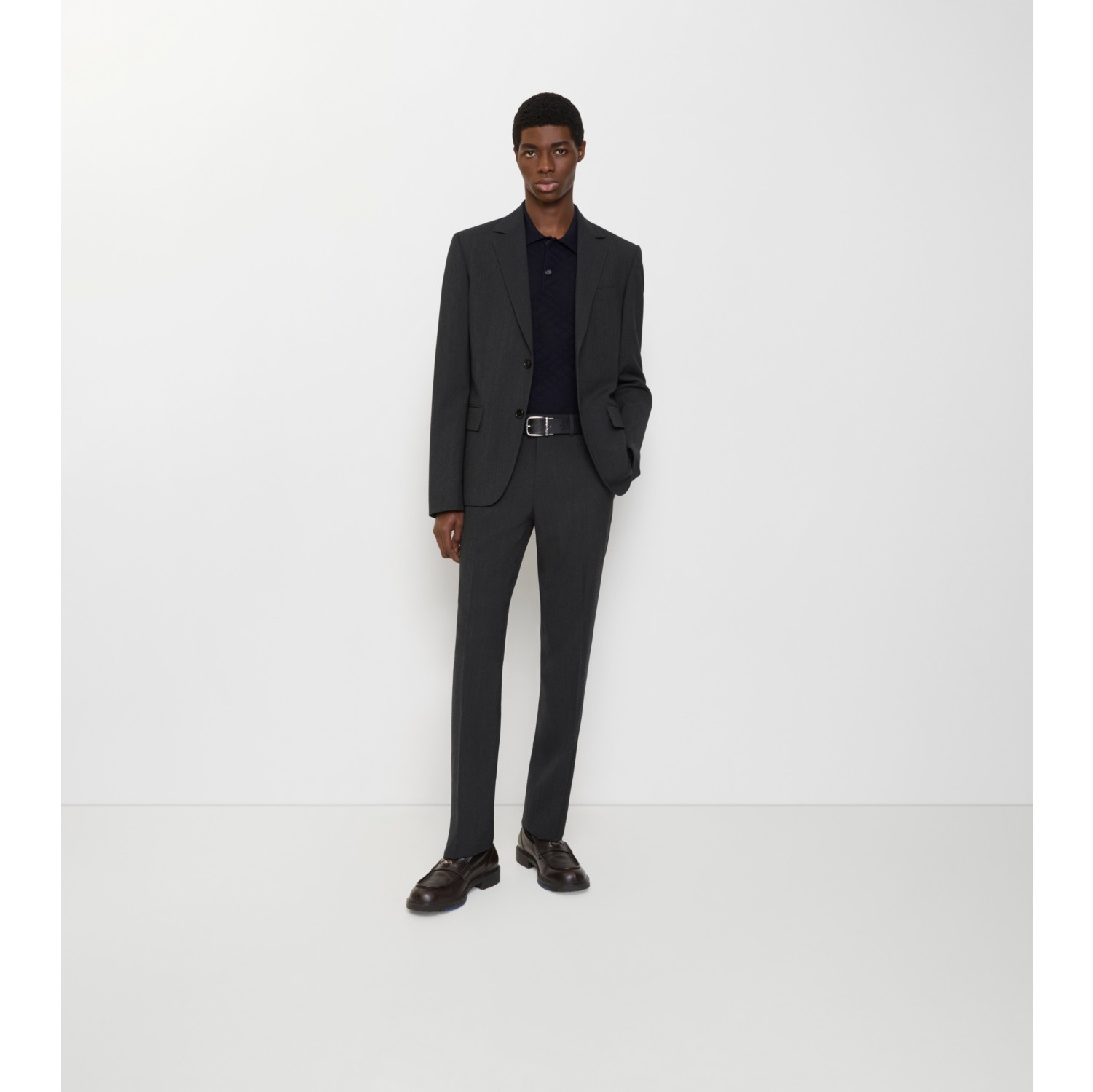 羊毛混纺量裁长裤