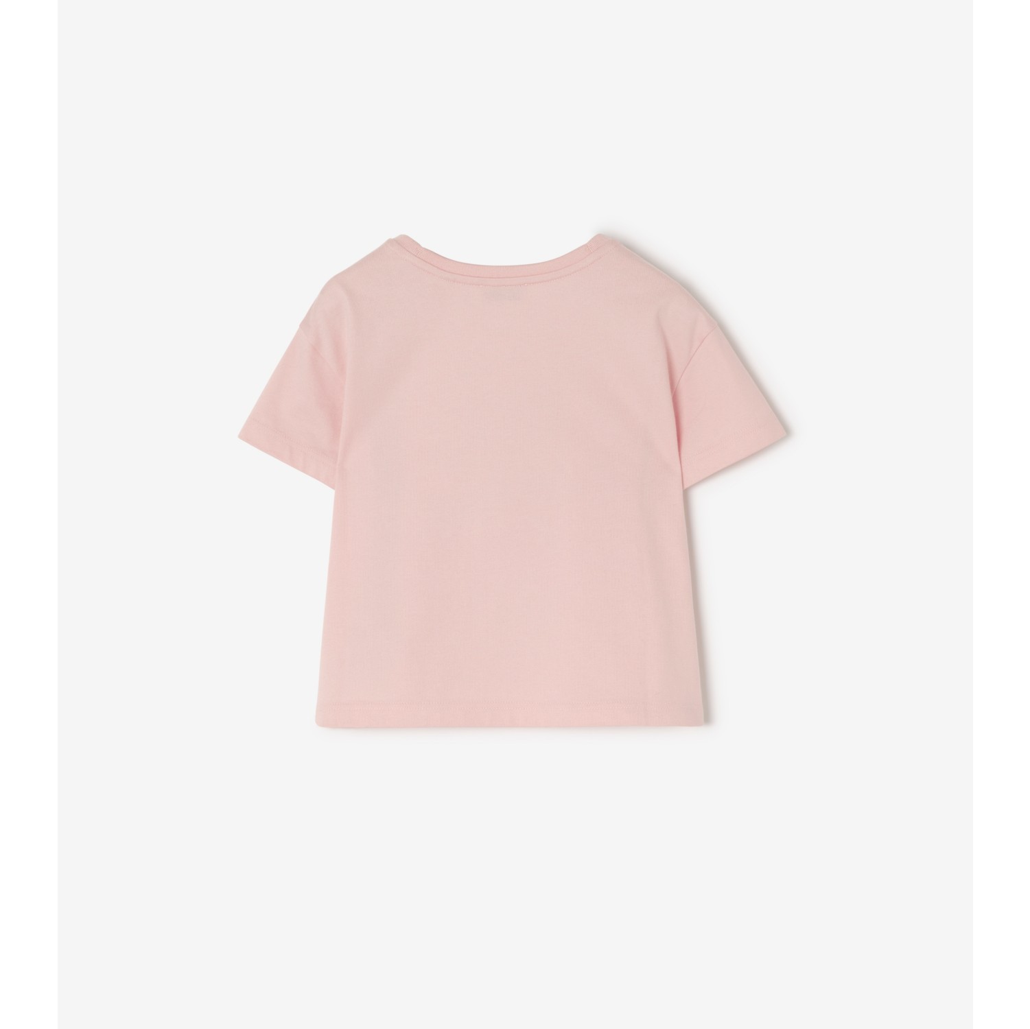 骑士印章棉质 T 恤衫